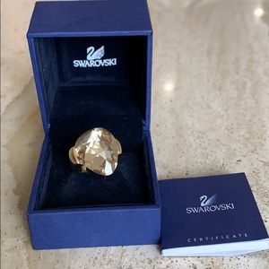 SWAROVSKI crystal cocktail ring